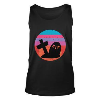 The Tomb Funny Halloween Quote Unisex Tank Top - Thegiftio UK