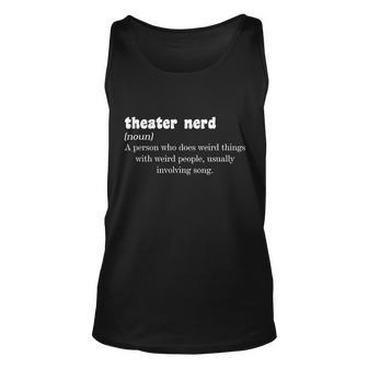 Theater Nerd V2 Unisex Tank Top - Monsterry