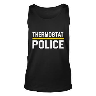 Thermostat Police Logo Tshirt Unisex Tank Top - Monsterry