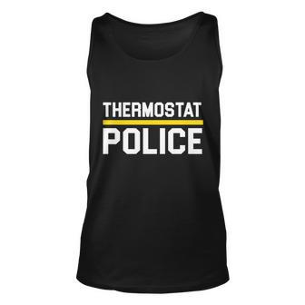 Thermostat Police Logo Unisex Tank Top - Monsterry DE