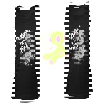 Thinking Of You Voodoo Graphic Design Printed Casual Daily Basic Unisex Tank Top - Thegiftio