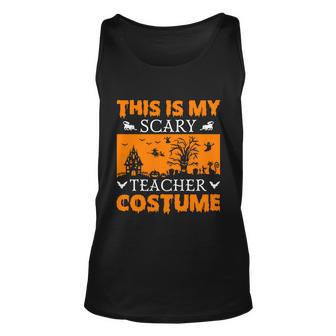 This Is My Costume Halloween Quote Unisex Tank Top - Thegiftio UK