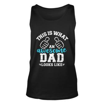 This Is What A Cool Dad Looks Like Gift Unisex Tank Top - Monsterry