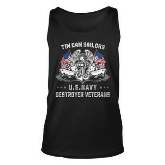 Tin Can Sailors Unisex Tank Top - Monsterry