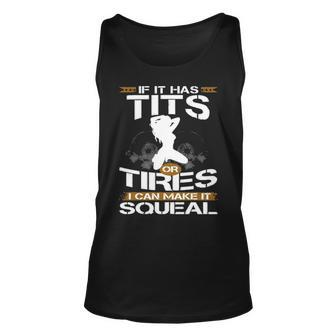 Tires Squeal Unisex Tank Top - Seseable
