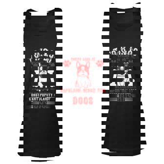 To His Dog Every Man Is Napoleon Hence The Constant Popularity Of Dogs Unisex Tank Top - Thegiftio