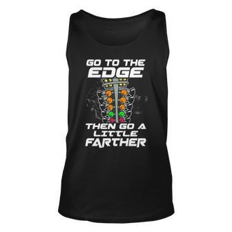 To The Edge Unisex Tank Top - Seseable