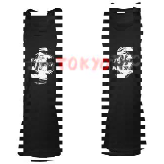 Tokyo Retro Graphic Design Printed Casual Daily Basic Unisex Tank Top - Thegiftio