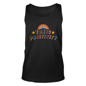 Toxic Positivity Unisex Tank Top - Monsterry