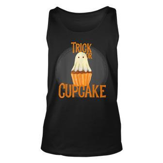 Trick Or Treat Cupcake Halloween Costume Candy Gift Unisex Tank Top - Seseable