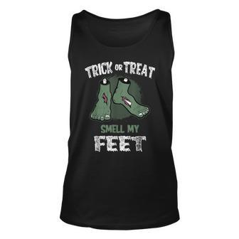 Trick Or Treat Smell My Feet Kids Unisex Tank Top - Seseable