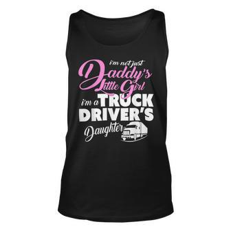 Trucker Trucker Shirts For Children Truck Drivers Daughter T Shirt Unisex Tank Top - Seseable
