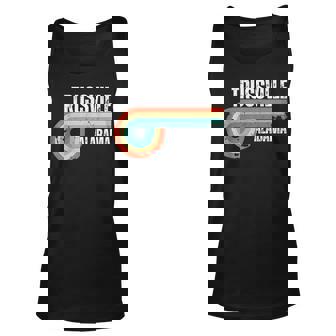 Trussville City Alabama State Vintage Retro Souvenir Unisex Tank Top - Thegiftio
