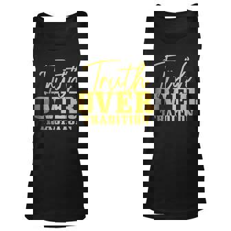 Truth Over Tradition Hebrew Israelite Judah Yah Israel Men Women Tank Top Graphic Print Unisex - Thegiftio UK