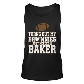 Turns Out My Brownies Just Needed A Baker Unisex Tank Top - Monsterry