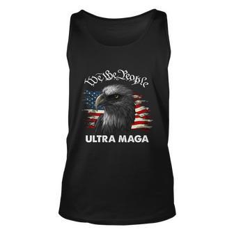 Ultra Maga American Flag We The People Eagle Tshirt Unisex Tank Top - Monsterry