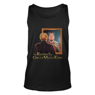 Ultra Maga Maga King The Great Maga King Tshirt V3 Unisex Tank Top - Monsterry