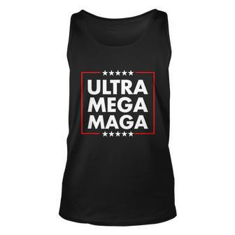 Ultra Mega Maga Trump Liberal Supporter Republican Family Unisex Tank Top - Monsterry DE