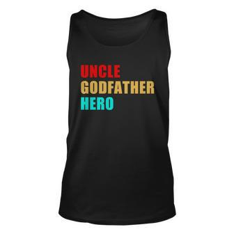 Uncle Godfather Hero V3 Unisex Tank Top - Monsterry AU