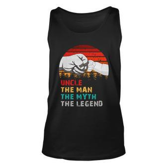 Uncle The Man The Myth The Legend Unisex Tank Top - Monsterry CA