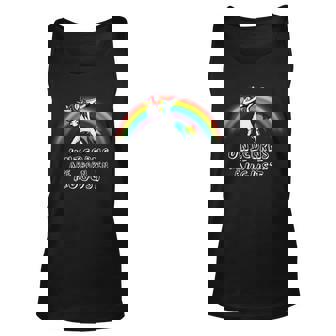 Unicorns Are Born In August Birthday Graphic Design Printed Casual Daily Basic Unisex Tank Top - Thegiftio