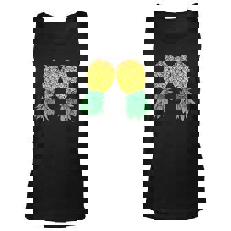 Upside Down Pineapples Polyamory And Polyamorous Men Women Tank Top Graphic Print Unisex - Thegiftio UK