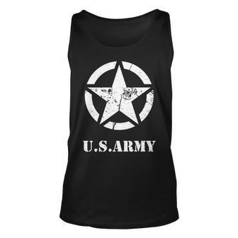 Us Army Vintage Logo Tshirt Unisex Tank Top - Monsterry CA