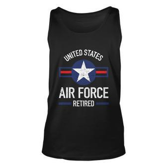 Usaf Retired Air Force Military Retirement Gift Hoodie Unisex Tank Top - Monsterry UK