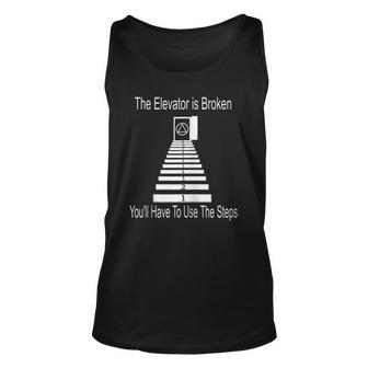 Use The Steps Aa Na Anonymous T 12 Step Recovery Gifts Zip Men Women Tank Top Graphic Print Unisex - Thegiftio UK