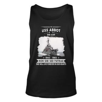 Uss Abbot Dd Unisex Tank Top - Monsterry