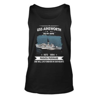 Uss Ainsworth Ff 1090 De Unisex Tank Top - Monsterry UK