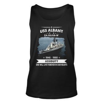 Uss Albany Cg 10 Ca Unisex Tank Top - Monsterry AU