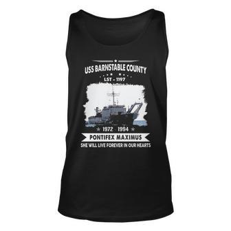 Uss Barnstable County Lst V2 Unisex Tank Top - Monsterry UK