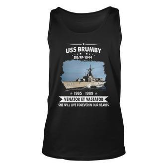 Uss Brumby Ff V2 Unisex Tank Top - Monsterry