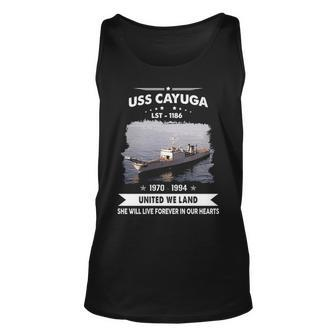 Uss Cayuga Lst V2 Unisex Tank Top - Monsterry CA