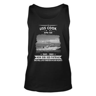 Uss Cook Apd Unisex Tank Top - Monsterry UK