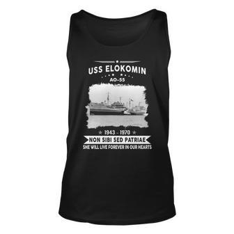 Uss Elokomin Ao Unisex Tank Top - Monsterry UK