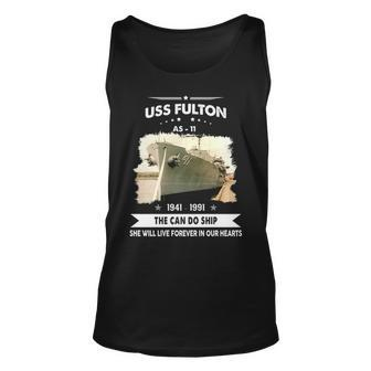 Uss Fulton As V2 Unisex Tank Top - Monsterry