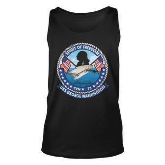 Uss George Washington Cvn V2 Unisex Tank Top - Monsterry UK