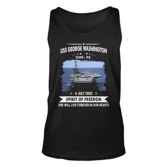 Uss George Washington Cvn V3 Unisex Tank Top - Monsterry AU