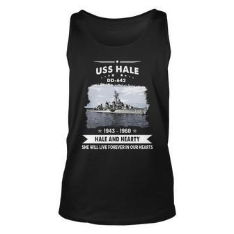 Uss Hale Dd Unisex Tank Top - Monsterry AU
