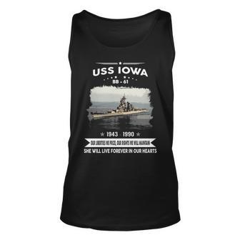 Uss Iowa Bb Unisex Tank Top - Monsterry