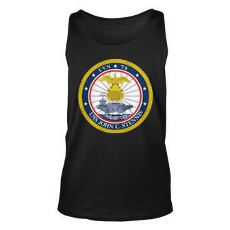 Uss John C Stennis Cvn 74 Cvn Unisex Tank Top - Monsterry DE