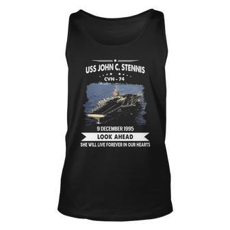 Uss John C Stennis Cvn Unisex Tank Top - Monsterry UK