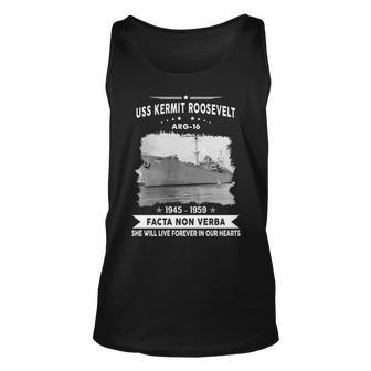 Uss Kermit Roosevelt Arg Unisex Tank Top - Monsterry