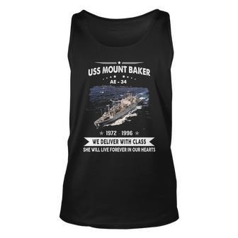 Uss Mount Baker Ae V2 Unisex Tank Top - Monsterry UK