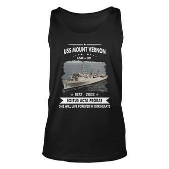 Uss Mount Vernon Lsd Unisex Tank Top - Monsterry AU