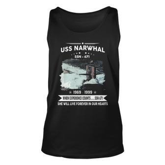 Uss Narwhal Ssn Unisex Tank Top - Monsterry