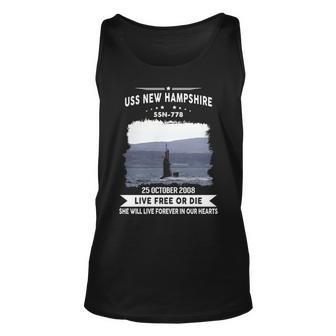 Uss New Hampshire Ssn Unisex Tank Top - Monsterry