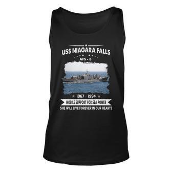 Uss Niagara Falls Afs V3 Unisex Tank Top - Monsterry